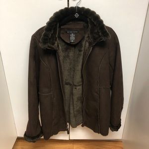 New York and Company Fur Jacket